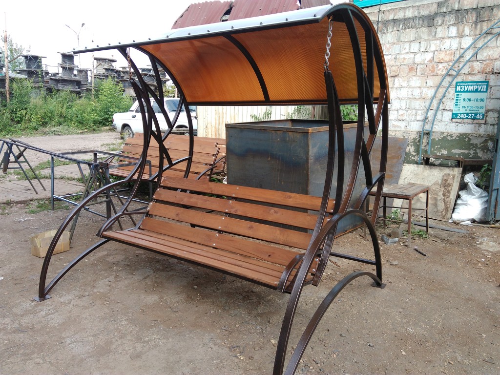 Изготовление качели